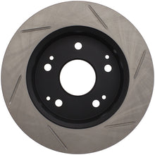 Carica l'immagine nel visualizzatore di Gallery, StopTech Power Slot Slotted 02-06 Acura RSX Incl. Type S / 97-01 Integra Type R Rear Right Rotor