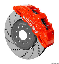 गैलरी व्यूवर में इमेज लोड करें, Wilwood SX6R Front Brake Kit 14in SRP Slotted/Drilled Red 05-13 Chevy Corvette