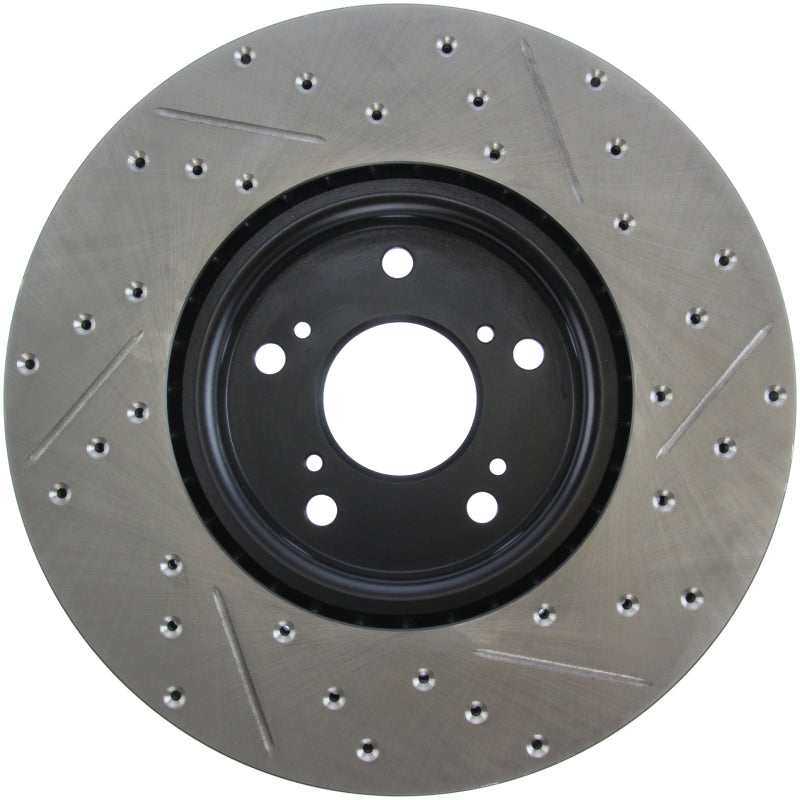 StopTech 04-08 Accura TL (Brembo Caliber) SportStop Slotted & Drilled Right Front Rotor