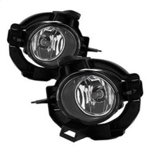 Carica l&#39;immagine nel visualizzatore di Gallery, Spyder Nissan Rogue 2008-2013 OEM Fog Lights W/Cover and Switch Clear FL-NRO07-C