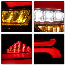 Charger l&#39;image dans la galerie, Spyder 15-17 Ford Focus Hatchback LED Tail Lights w/Indicator/Reverse - Black (ALT-YD-FF155D-LED-BK)