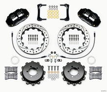 गैलरी व्यूवर में इमेज लोड करें, Wilwood Narrow Superlite 4R Rear Kit 12.88in Drilled 2008-2012 Subaru WRX w/Lines
