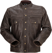 गैलरी व्यूवर में इमेज लोड करें, Z1R Deagle Leather Jacket - Brown - 4XL 2810-3771