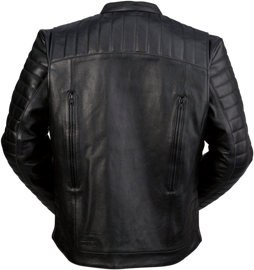Z1R Artillery Leather Jacket - Black - Medium 2810-3774
