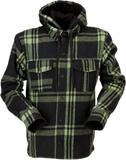 Z1R Timber Flannel Shirt - Olive/Black - XL 2820-5328