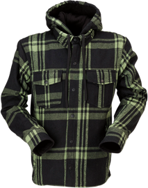Z1R Timber Flannel Shirt - Olive/Black - 2XL 2820-5329