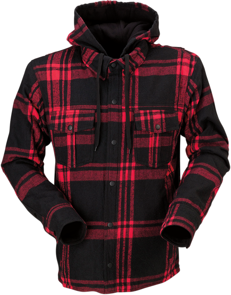 Z1R Timber Flannel Shirt - Red/Black - 3XL 2820-5338