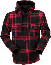 गैलरी व्यूवर में इमेज लोड करें, Z1R Timber Flannel Shirt - Red/Black - 3XL 2820-5338