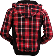 Carica l&#39;immagine nel visualizzatore di Gallery, Z1R Women&#39;s Lumberjill Jacket - Red/Black - Medium 2840-0121