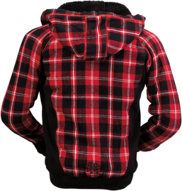 Z1R Women's Lumberjill Jacket - Red/Black - Medium 2840-0121