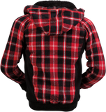 Z1R Women's Lumberjill Jacket - Red/Black - Medium 2840-0121