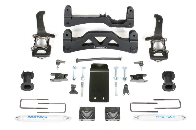 Fabtech 2014 Ford F150 4WD 6in Basic System w/Perf. Shocks