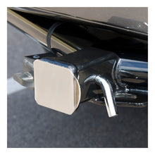 Load image into Gallery viewer, Curt 2in Chrome Plastic Hitch Tube Cover (Packaged)