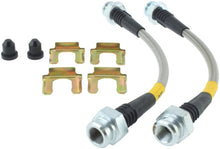 Carica l&#39;immagine nel visualizzatore di Gallery, StopTech 2/89-96 Nissan 300ZX (Exc Turbo)/6/89-96 300ZX Turbo Stainless Steel Rear BBK Brake Lines