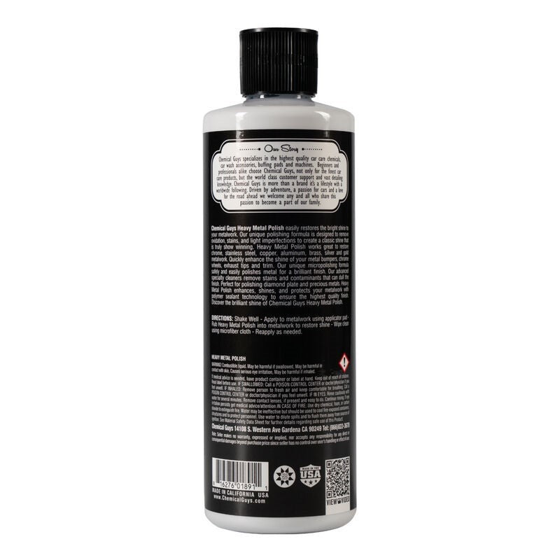 Chemical Guys Heavy Metal Polish - 16oz (P6)