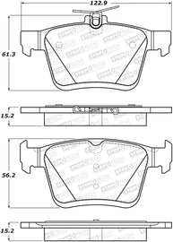 StopTech Street Brake Pads - Front