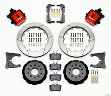 गैलरी व्यूवर में इमेज लोड करें, Wilwood Combination Parking Brake Rear Kit 12.88in Red 2005-2014 Mustang