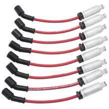 Charger l&#39;image dans la galerie, Edelbrock Spark Plug Wire Set LS Truck w/ Metal Sleeves 99-15 50 Ohm Resistance Red Wire (Set of 8)