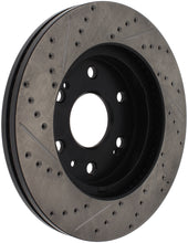 Cargar imagen en el visor de la galería, StopTech 05-10 GMC Sierra 1500 (w Rear Drum) / 07-09 GMC Yukon Front Left Slotted &amp; Drilled Rotor