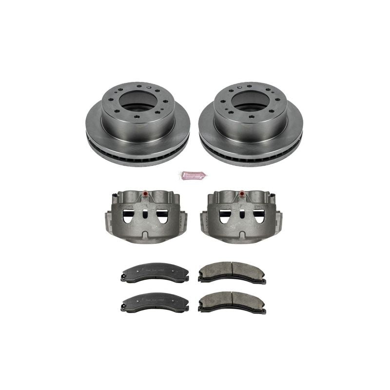 Power Stop 12-19 Chevrolet Silverado 2500 HD Autospecialty Kit w/ Calipers - Front