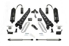 Fabtech 2019 Ford F450/550 4WD 6in Radius Arm System w/DL 4.0 Resi Coilovers & DL 2.25 Shocks