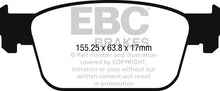Carica l&#39;immagine nel visualizzatore di Gallery, EBC 2017+ Audi A4 2.0L Turbo (B9) Redstuff Front Brake Pads
