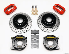 गैलरी व्यूवर में इमेज लोड करें, Wilwood Forged Dynalite P/S Park Brake Kit Drilled Red 93-97 Camaro/Firebird