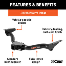 Charger l'image dans la galerie, Curt 17-19 Kia Sportage Class 3 Trailer Hitch w/2in Receiver