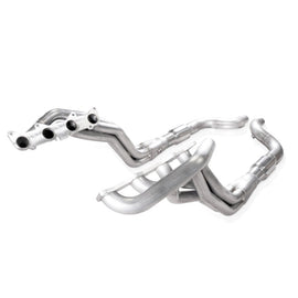 Stainless Power 15-17 Mustang GT Headers 1-7/8in Primaries High-Flow Cats - 2to4wheels