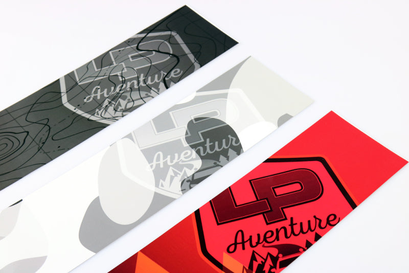 LP Aventure Deflector Sticker - Red - 2to4wheels