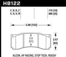 Charger l'image dans la galerie, Hawk 2007 Ford Mustang Saleen S281 Extreme HPS 5.0 Front Brake Pads