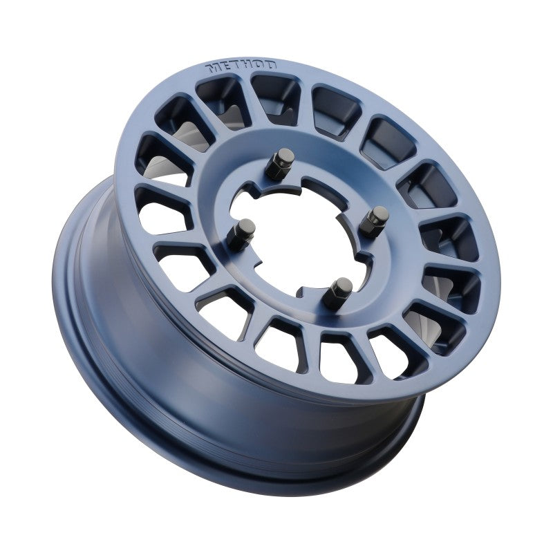 Method MR407 15x6 5+1/+51mm Offset 5x4.5 77mm CB Bahia Blue Wheel
