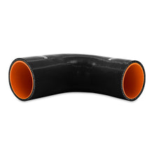 गैलरी व्यूवर में इमेज लोड करें, Mishimoto Silicone Reducer Coupler 90 Degree 3in to 3.25in - Black