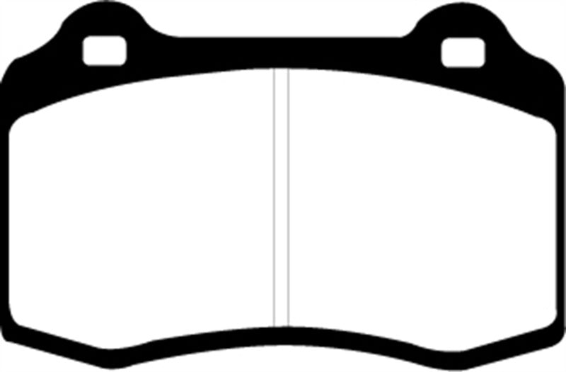 EBC 96-00 Lotus Esprit Turbo 2.0 Turbo GT3 Yellowstuff Front Brake Pads
