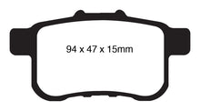 Charger l&#39;image dans la galerie, EBC 09-14 Acura TSX 2.4 Greenstuff Rear Brake Pads