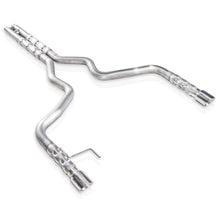 Load image into Gallery viewer, Stainless Works 2015-16 Mustang GT 3in Catback H-Pipe Retro Chambered Mufflers 3in Cores