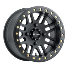 Charger l'image dans la galerie, Method MR406 UTV Beadlock 15x8 4+4/-2mm Offset 4x156 132mm CB Matte Black w/BH-H24100 Wheel