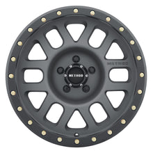 Carica l'immagine nel visualizzatore di Gallery, Method MR309 Grid 17x8.5 0mm Offset 5x5 94mm CB Titanium/Black Street Loc Wheel