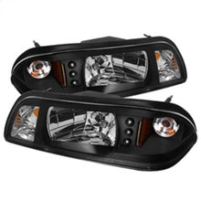 गैलरी व्यूवर में इमेज लोड करें, Spyder Ford Mustang 87-93 1PC LED (Replaceable LEDs)Crystal Headlights Black HD-YD-FM87-1PC-LED-BK