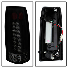 Laden Sie das Bild in den Galerie-Viewer, Spyder Chevy C/K Series 1500 88-98/GMC Sierra 88-98 LED Tail Lights Blk Smke ALT-YD-CCK88-LED-BSM