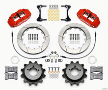 Carica l&#39;immagine nel visualizzatore di Gallery, Wilwood Narrow Superlite 4R Rear Kit 12.88in Red 99-05 WRX / 99-07 Impreza