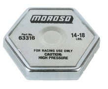 गैलरी व्यूवर में इमेज लोड करें, Moroso Racing Radiator Cap - 14-18lbs