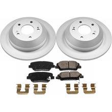 Cargar imagen en el visor de la galería, Power Stop 10-18 Hyundai Santa Fe Rear Z17 Evolution Geomet Coated Brake Kit