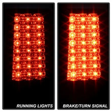 Laden Sie das Bild in den Galerie-Viewer, Spyder Jeep Grand Cherokee 07-10 LED Tail Lights Black ALT-YD-JGC07-LED-BK