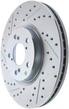Carica l&#39;immagine nel visualizzatore di Gallery, StopTech Select Sport 2007-2013 Acura MDX Drilled and Slotted Front Right Brake Rotor