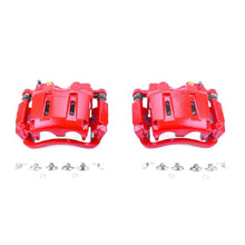 Carica l&#39;immagine nel visualizzatore di Gallery, Power Stop 05-12 Ford F-250 Super Duty Front Red Calipers w/Brackets - Pair