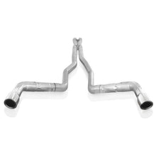 Carica l'immagine nel visualizzatore di Gallery, Stainless Works 10-15 Camaro 6.2L 3in Dual Chambered Catback System X-Pipe Performance Connect