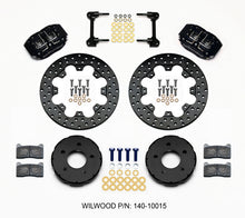 गैलरी व्यूवर में इमेज लोड करें, Wilwood Dynapro Radial Front Drag Kit 11.75in Drilled 94-04 Mustang