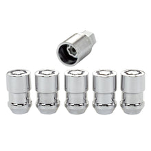 Laden Sie das Bild in den Galerie-Viewer, McGard Wheel Lock Nut Set - 5pk. (Cone Seat) 1/2-20 / 3/4 &amp;13/16 Dual Hex / 1.46in. Length - Chrome