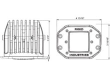 Cargar imagen en el visor de la galería, Rigid Industries D Series - Driving SM Amber (Pair) - 6 LEDs